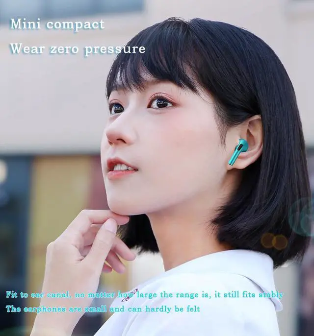 Alt view image 5 of 7 - Wireless Bluetooth Headset Sports Earbuds Earphones Bluetooth 5.3 Wireless Headphones with Mic Touch Control