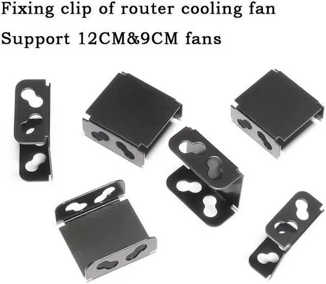 Alt view image 4 of 7 - 9cm/12cm Fan Buckle Video Card Cooler Fan Accessories Fan Bracket PCI Lot Cooling Rack Desktop Computer Auxiliary Radiator Retrofit Cooling Rack