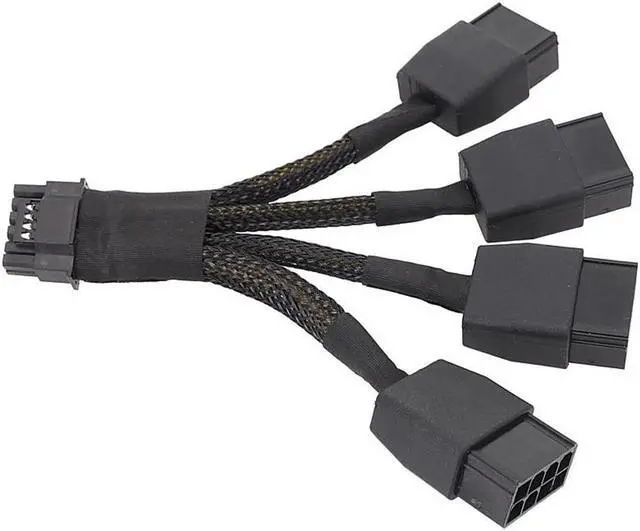 Main image of 5.0 Series 4x8 Pin to 16Pin 12+4Pin 4x8pin PCIE Video Graphics Card Power Supply Adapter Cable RTX4090 RTX4080 12VHPWR to 4x8pin