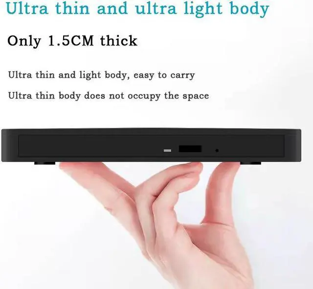 Alt view image 7 of 7 - TYPE-C USB 3.0 External Mobile Optical Disc Drive DVD Burner DVD/CD Multi Function Recorder Multi Purpose Interface Computer Universal