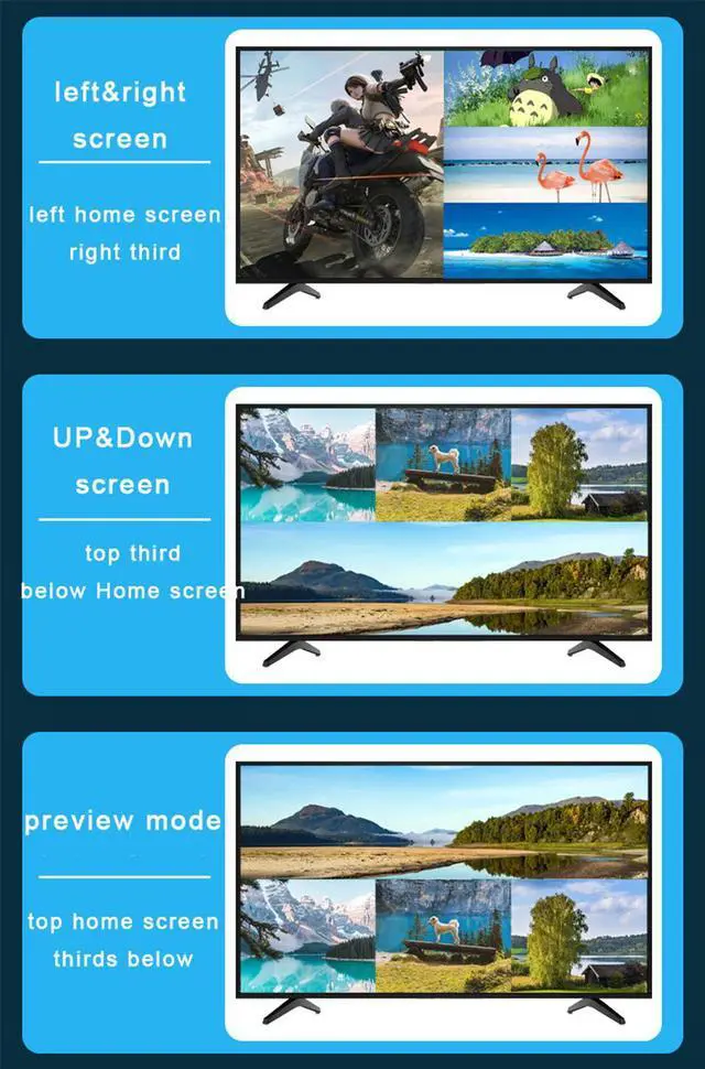 Alt view image 6 of 7 - HDMI 4x1 Multi-viewer switcher 4K Seamless Quad Screen Real Time Multi Viewer Splitter 4 in 1 out HDMI Switch Adapter with IR eokCXOY