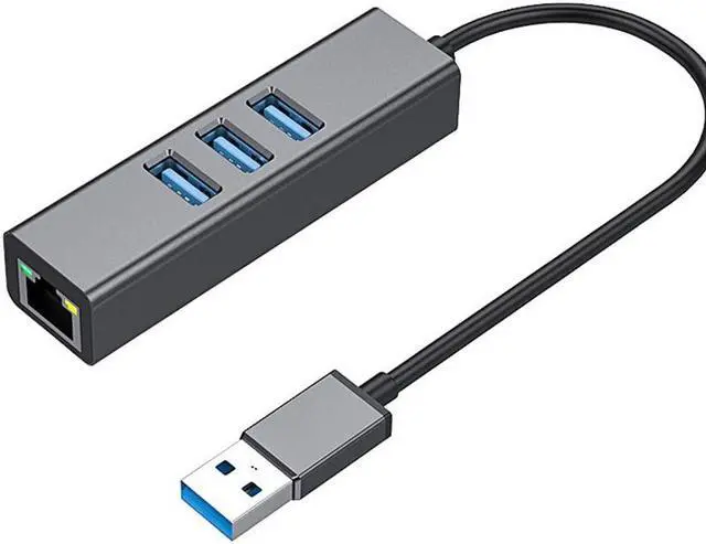 Main image of USB to RJ45 Gigabit Network Card Drive free Expansion Dock Gigabit Computer External USB Network Card 3.0 HUB Integrator eokCXOY