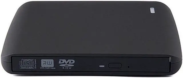 Main image of Frosted External CD DVD Burner , USB 2.0 External Optical Drive , CD-ROM DVD-ROM Player for Laptop PC
