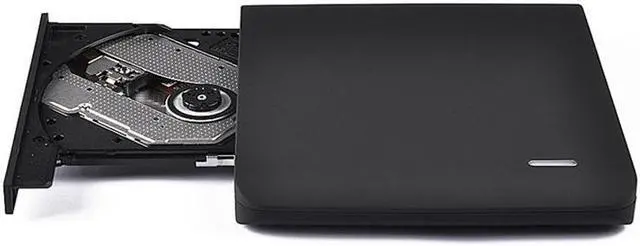 Alt view image 6 of 7 - Frosted External CD DVD Burner , USB 2.0 External Optical Drive , CD-ROM DVD-ROM Player for Laptop PC