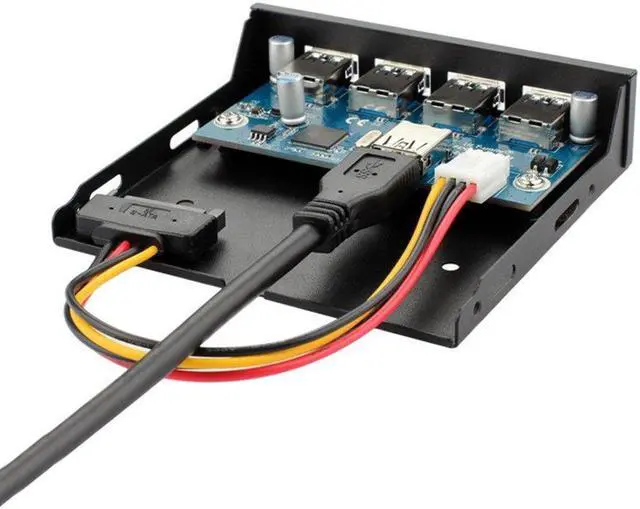 Alt view image 3 of 4 - Front Panel USB Hub with 4 USB 3.0 Port (Front Panel)