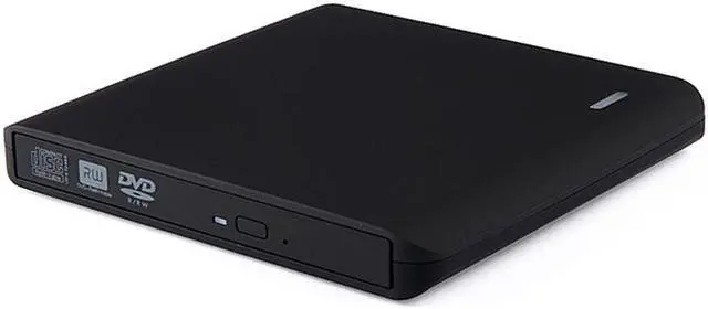 Alt view image 5 of 7 - Frosted External CD DVD Burner , USB 2.0 External Optical Drive , CD-ROM DVD-ROM Player for Laptop PC