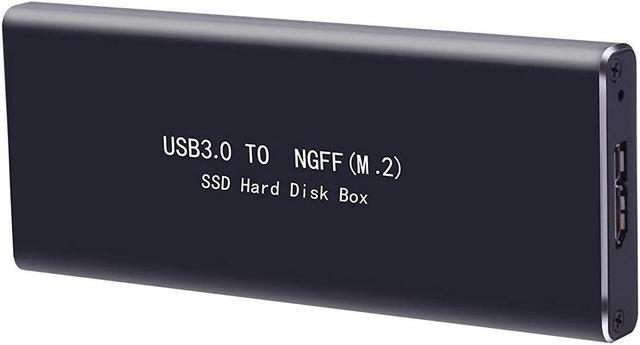 Alt view image 3 of 7 - (M.2 NGFF to USB3.0 ) M.2 SATA SSD to USB 3.0 External SSD Reader Converter Adapter Enclosure with UASP, Support NGFF M.2 2280 2260 2242 2230 SSD with Key B/Key B+M