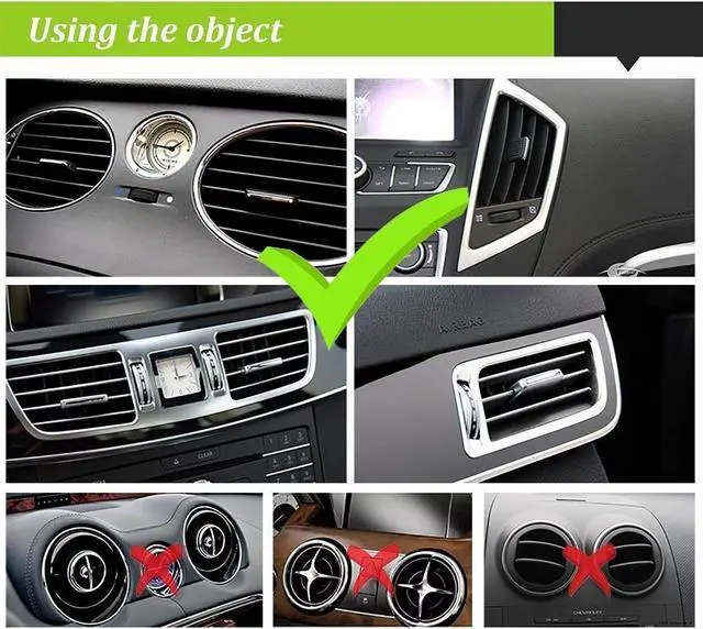 Alt view image 7 of 7 - Universal Car Mount / Phone Holder, Attached on Vents, Compatible with iPhone 5/5S/6/6S/7/8/X, Samsung Galaxy S5,S6,S7,S8, and other phones