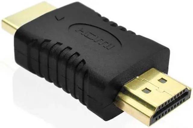 Alt view image 3 of 7 - HDMI Male to Male Adapter,SinLoon 19 Pin HDMI Male Type A to HDMI Male Type A M/M Extender Adapter Converter Coupler Connector for HDTV(5-Pack,Gold Plated)