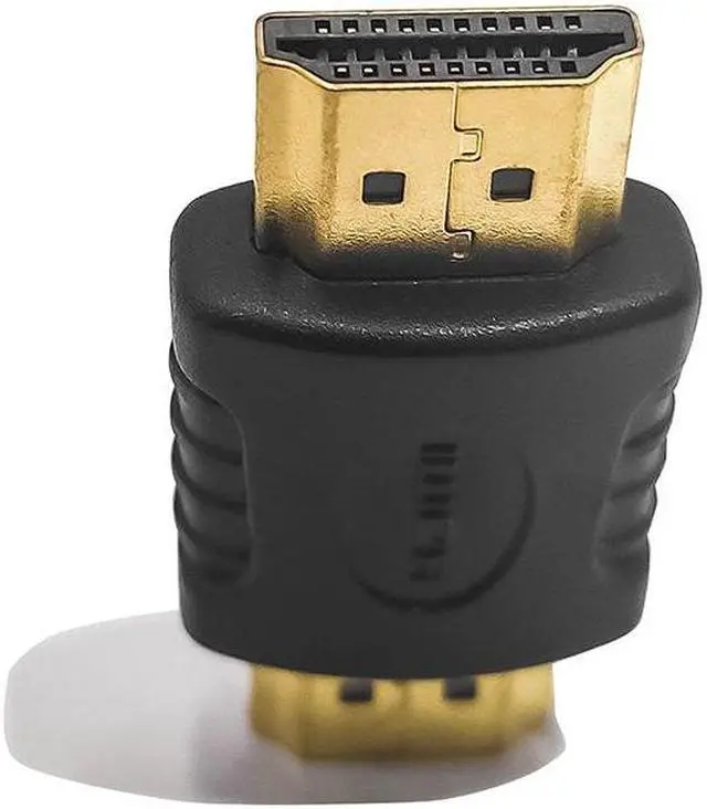 Alt view image 5 of 7 - HDMI Male to Male Adapter,SinLoon 19 Pin HDMI Male Type A to HDMI Male Type A M/M Extender Adapter Converter Coupler Connector for HDTV(5-Pack,Gold Plated)