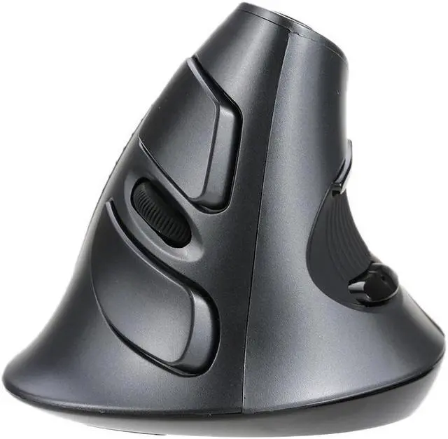 Alt view image 2 of 7 - DELUX 1200 DPI Plug & play 6 Key Human Engineering USB Delux Wired M618 Laser Ergonomic Vertical Mouse For PC Computer Laptop Ship from US about 2-7 days