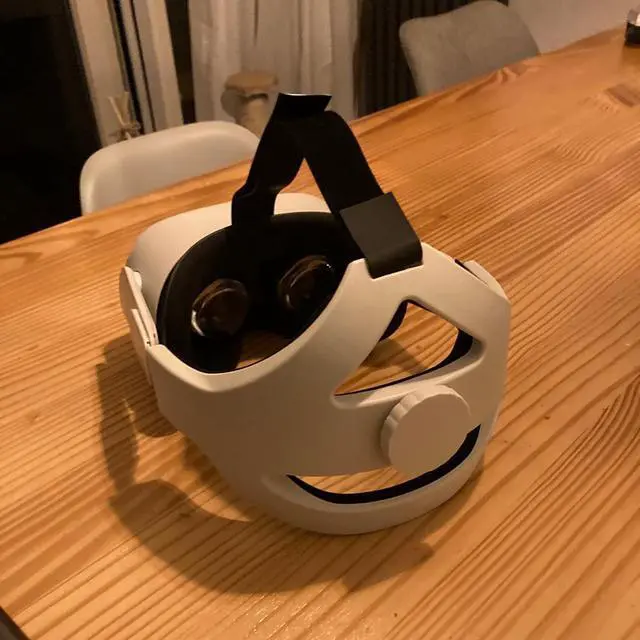 Alt view image 7 of 7 - Replace Adjustable Elite Strap for Oculus Quest 2 Head Strap Headband Enhanced Support and Reduce Head Pressure Comfortable Touch