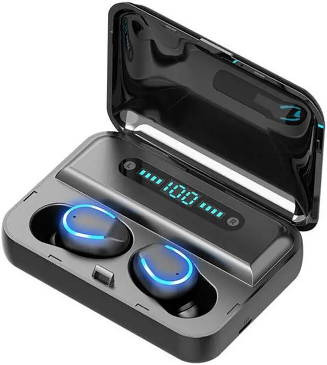 Main image of Earphones Bluetooth Wireless Headphones Sport In Ear TWS Gaming Headset Noise Cancel True Wireless Earbuds with Mic for Iphone