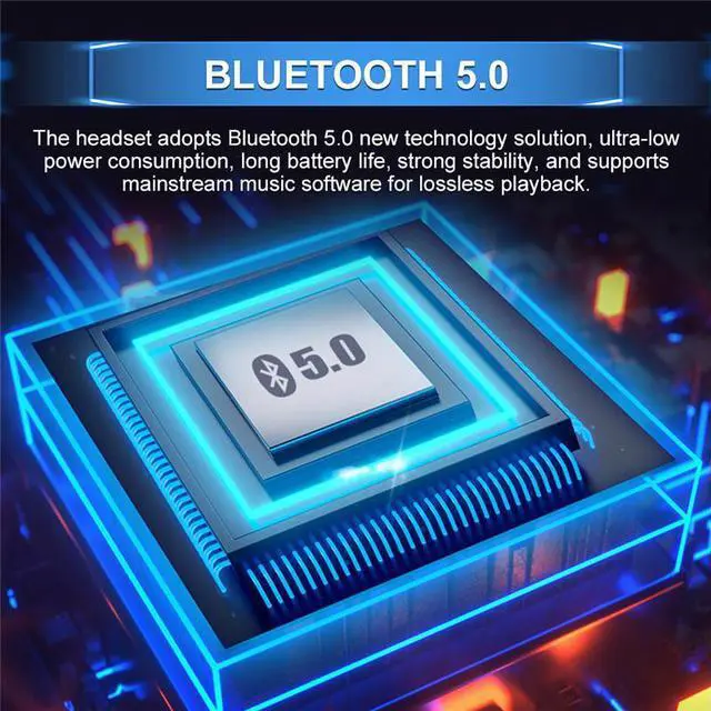 Alt view image 3 of 7 - Bluetooth 5.0 Earbuds TWS Wireless Earphones Twins Headset Stereo ultra-light LED Display 8D Cinema Sound For iPhone Android Phones