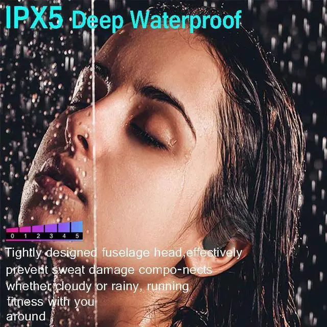Alt view image 2 of 7 - TWS Bluetooth Earphone Wireless Sport Earbuds BT 5.0 Ergonomic Design In-Ear Earset with Charging Bin