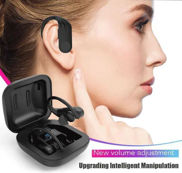 Alt view image 5 of 7 - TWS Bluetooth Earphone Wireless Sport Earbuds BT 5.0 Ergonomic Design In-Ear Earset with Charging Bin