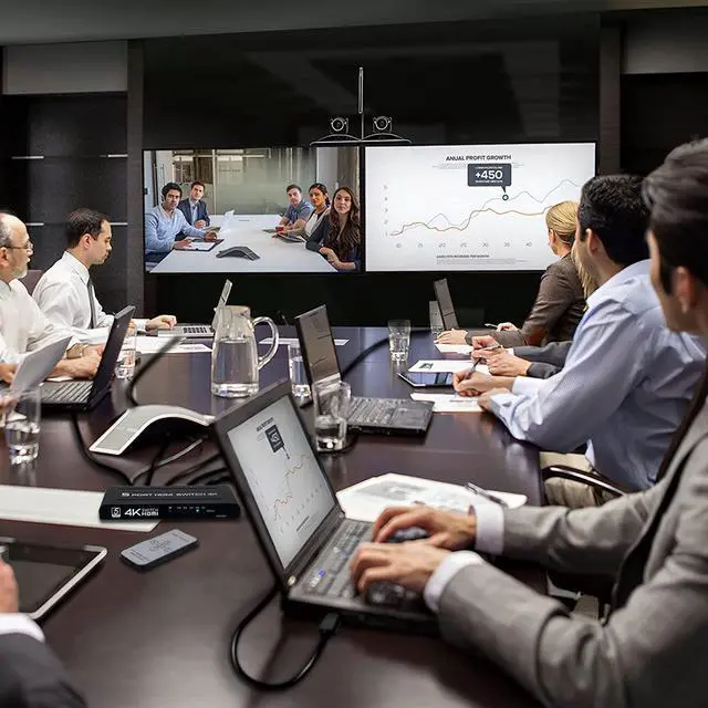 Alt view image 6 of 7 - HDMI Switch 5 in 1 Out, 5 Port HDMI Switcher Selector Box with IR Remote Control & Auto Switch, Support 4K @30Hz, HDR, HDCP, 3D, 1080P for HDTV PS3 PS4 Xbox Projector Blu-ray Player (Black) 8iop