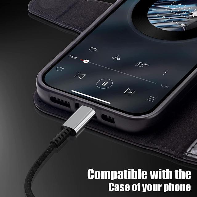 Alt view image 7 of 7 - USB C to 3.5mm Male Headphone Jack Adapter, USB Type C to Male Adapter Dongle Cable Cord Car Headphone Compatible with S-a-m-s-u-n-g Gal-axy S22 S21 S20 Ultra S20+ Note 20,i-P-a-d Pro,Pixel