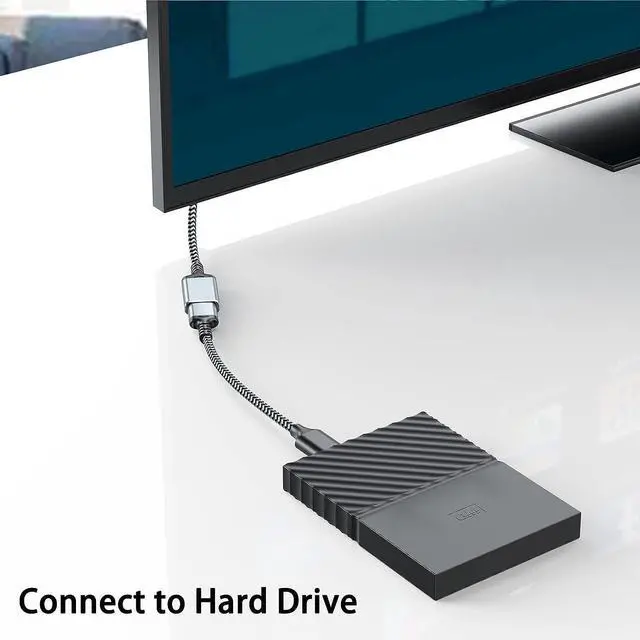 Alt view image 6 of 7 - [2 PACK] USB 3.0 Extension Cable 6.6ft / 2M, USB A Extension Cord Braided Extender, USB to USB Extender Cable Male to Female 5Gbps Fast Data Transfer for USB Keyboard Mouse Flash Drive Hard Drive