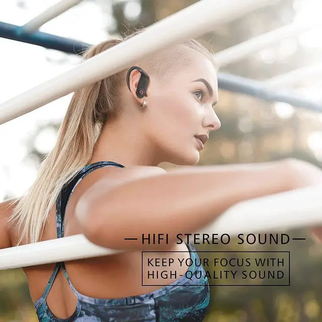 Alt view image 3 of 7 - Ture Wireless Earbuds Sport 5.1 Bluetooth Earbuds Sport-50 Hours TWS Totally Sports Wireless Headphone IPX7 Waterproof in-Ear Buds Bluetooth Headphones with Microphone for Running/Gym/Exercise