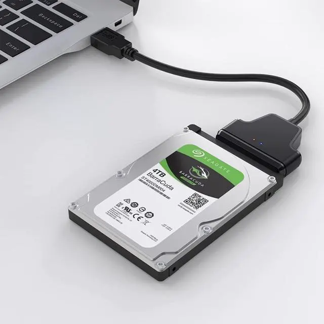 Alt view image 2 of 7 - SATA to USB Cable, USB 3.0 to SATA III Hard Driver Adapter, SATA III to USB 3.0 Cable Compatible for 2.5 inch HDD and SSD Support UASP