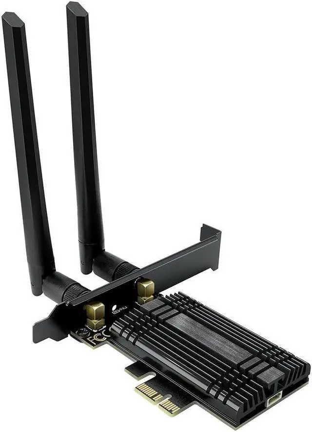 Main image of PCI Express WiFi 7 Network Card 8774Mbps PCIe WiFi Card with Bluetooth 5.4, 802.11 BE200 Chipset, Tri-Bands(6GHz/5GHz/2.4GHz) Wireless Network Adapter for PC, Support Windows 11/10