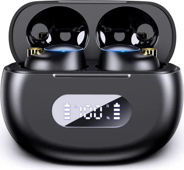 Main image of Ture Wireless Earbuds,12H Playtime Touch Control Bluetooth Earbuds with Mic, Bluetooth 5.2 True Wireless Earbud in-Ear Noise Cancelling Earbuds, Waterproof Sport Wireless Headphone for Android iOS