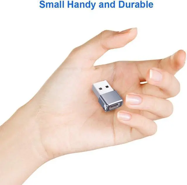 Alt view image 5 of 7 - USB C to USB Adapter (2 Pack), USB-C Female to USB Male, USB Type C to USB OTG Adapter Compatible with MacBook Pro/Air 2015 Laptops, iPhone 11 Pro Max,Airpods iPad 2018,Samsung Galaxy S20 S20+