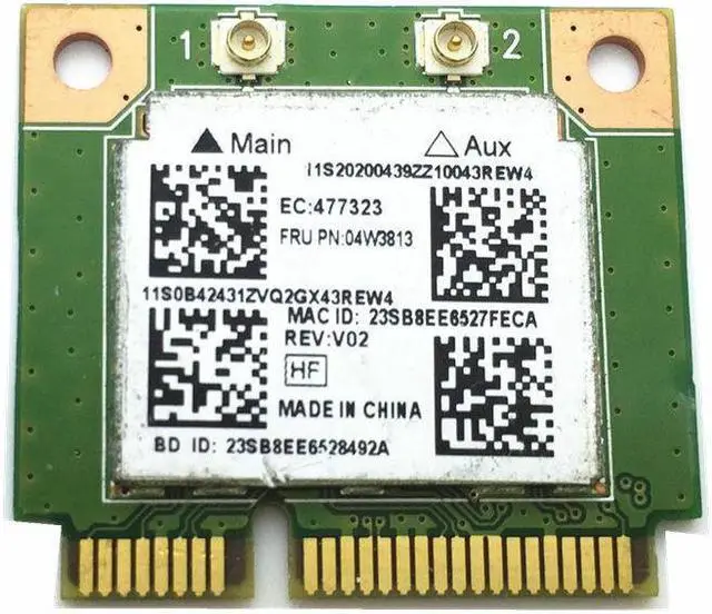 Main image of 300M WIFI Card 04w3813 Bluetooth 4.0 RTL8723BE for ThinkPad E440 E540 S440 S540