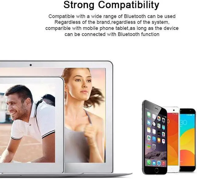 Alt view image 7 of 7 - Magnetic Bluetooth Earphone Sports Neckband Magnetic Wireless Gaming Headset Stereo Earbuds Metal Earphones With Mic For IPhone