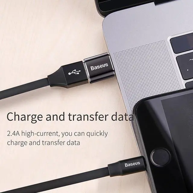 Alt view image 4 of 7 - USB To Type C OTG Adapter Converter USB Female To USB-C Male Converter