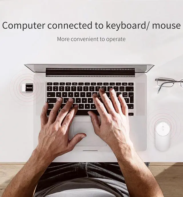 Alt view image 6 of 7 - USB To Type C OTG Adapter Converter USB Female To USB-C Male Converter