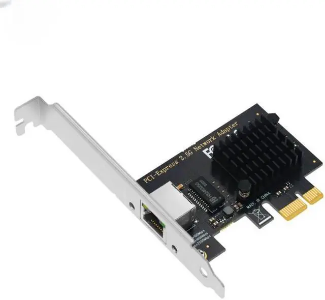 Alt view image 2 of 4 - 2.5Gbase-T Pcie Network Adapter intel I225V 2.5G/1G/100Mbps PCI Express Gigabit Ethernet Card RJ45 LAN Adapter Converter