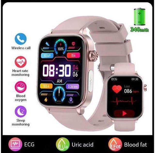 Main image of ECG Medical Grade Smart Watch Men Blood Lipid Uric Acid Health Monitor Bluetooth Call Health Smartwatch Women