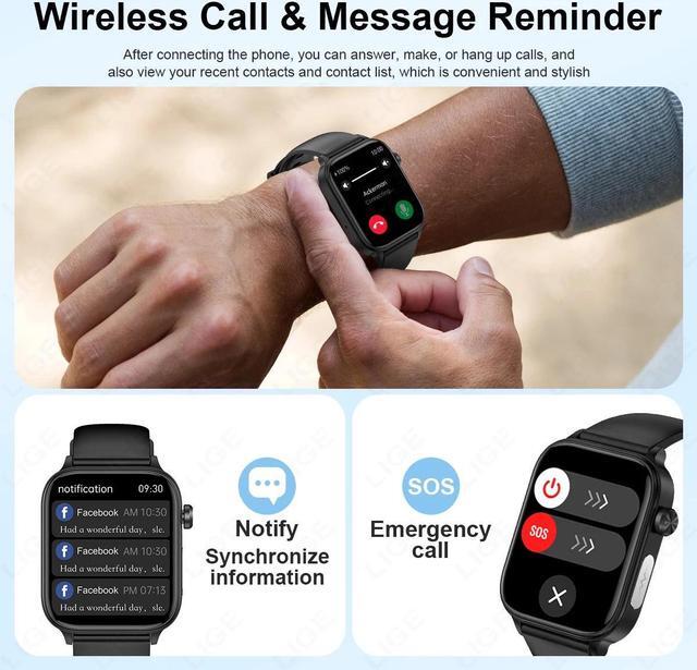 Alt view image 7 of 7 - ECG Medical Grade Smart Watch Men Blood Lipid Uric Acid Health Monitor Bluetooth Call Health Smartwatch Women