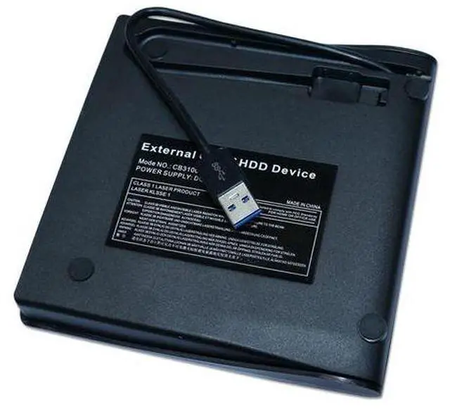 Alt view image 3 of 4 - External DVD CD Drive,USB 3.0 Lightscribe DVD Burner Portable DVD CD +/-RW Rewriter Reader Slim Optical Drive Compatible with Macbook Laptop Desktop