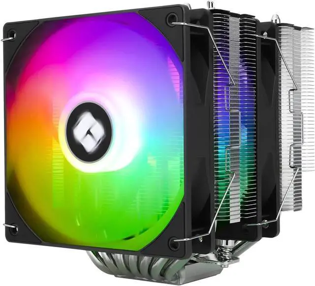 Alt view image 4 of 6 - Phantom Spirit 120 SE ARGB CPU Air Cooler, 7 Heat Pipes Aluminium Heatsink Cover, for Intel 1700/115X/1200, AMD AM4/AM5 Addressable RGB