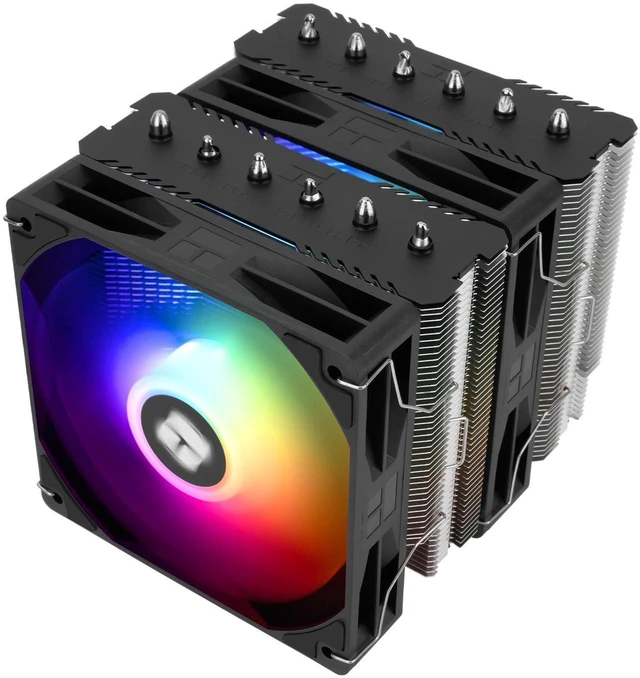 Alt view image 2 of 7 - Peerless Assassin 120 SE ARGB V2 CPU Air Cooler - 6 Heat Pipes AGHP GEN 5.0 Technology | 1850RPM PWM 120mm Fans, for Intel 1851/1700/115X/1200, AMD AM4/AM5 Black