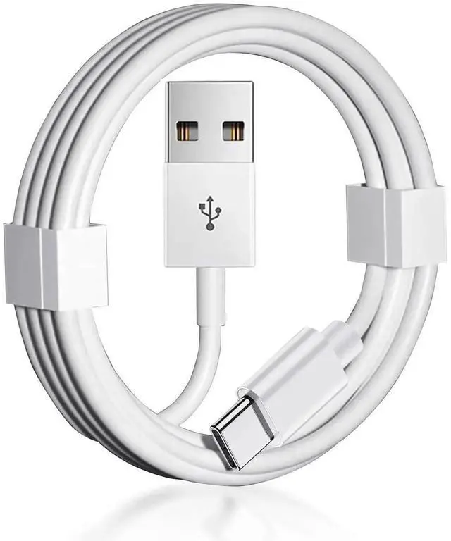 Main image of USB A to USB Type C Cable 3FT, Fast Charging & Data Sync, Universal Compatibility White