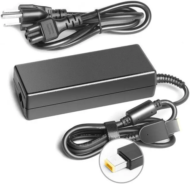 Main image of Laptop Charger 90W  20V 4.5A Power Supply Rectangle USB AC Adapter for Lenovo ThinkPad G40-30 G40-45 G40-70  L440 L450 L460 L470 L540 L560 L570 P50s S431