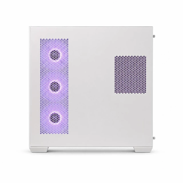 Alt view image 3 of 6 - Uniway Gaming Desktop AMD Ryzen7 9700X Core/ Liquid Cooled /32G DDR5 Ram/ NVIDIA RTX5070 /1TB M.2 NVMe SSD/ Win11 Pro White Ryzen5 9600X