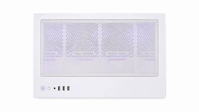 Alt view image 5 of 6 - Uniway Gaming Desktop AMD Ryzen7 9700X Core/ Liquid Cooled /32G DDR5 Ram/ NVIDIA RTX5070 /1TB M.2 NVMe SSD/ Win11 Pro White Ryzen5 9600X