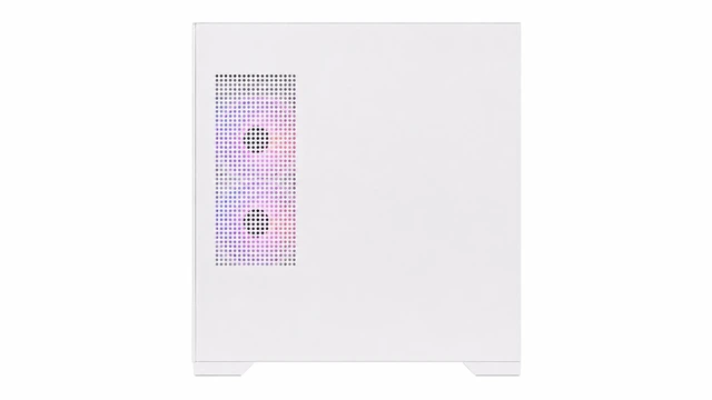 Alt view image 3 of 6 - UNIWAY GAMING Aurora Series - Ryzen 7 5700X, RTX5060, 32GB RAM, 1TB NVMe SSD, Build-in LCD Screen, AIO Liquid Cooler, Windows11 Pro, AIReady, 1Year Warranty - Black RTX5060 White