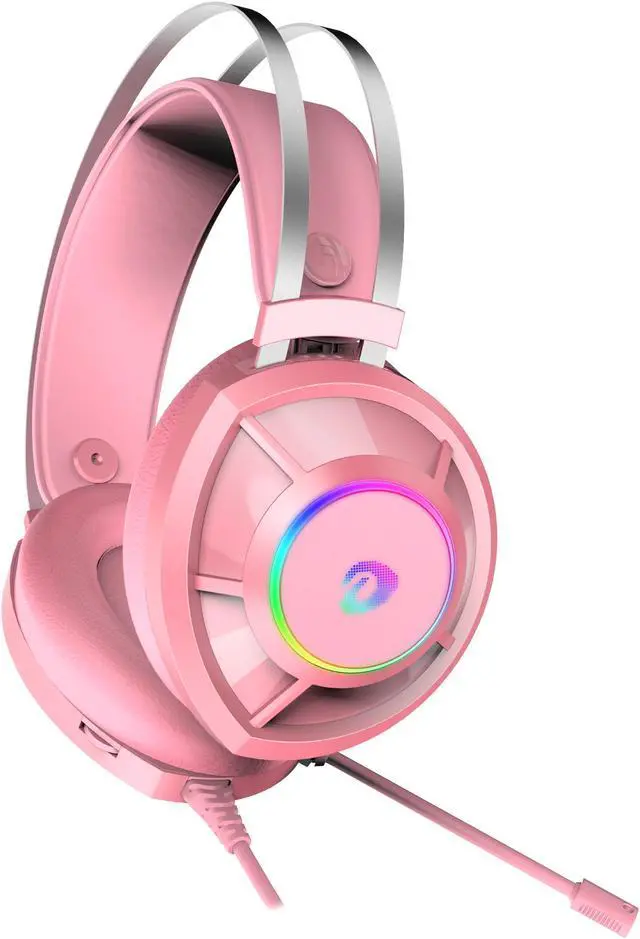 Alt view image 5 of 5 - Dareu Gaming Headset for PS4 PC Laptop  Headset with Microphone Noise Cancelling Stereo Surround Sound Headphone with LED light Volume Control