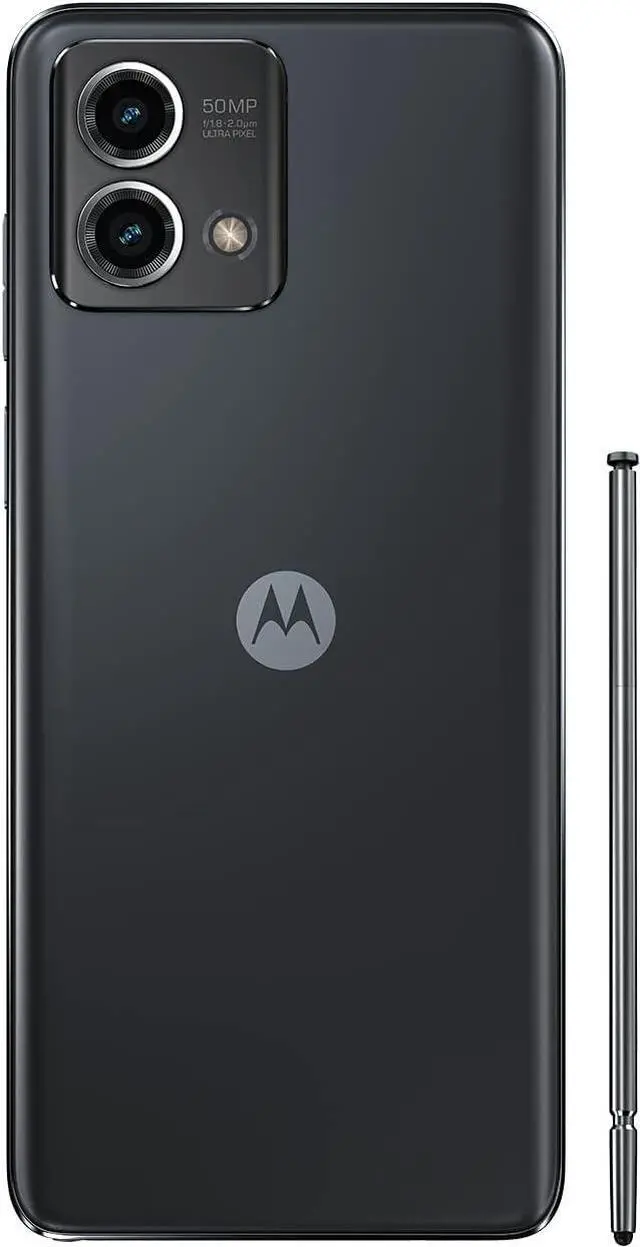 Alt view image 3 of 3 - Motorola Moto G Stylus 5G (2023) 128GB (AT&T Only) - Cosmic Black (Grade A)