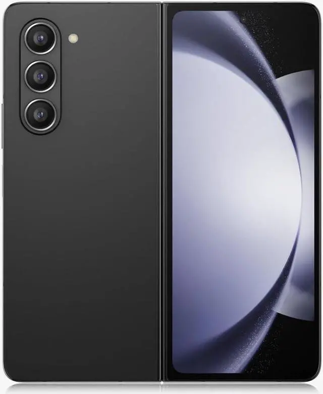 Alt view image 2 of 5 - Samsung Galaxy Z Fold 5 SM-F946U (AT&T Only) 512GB Phantom Black (Grade A)