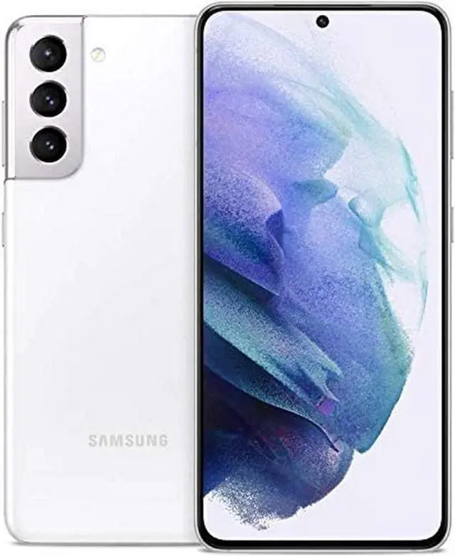 Main image of Samsung Galaxy S21 5G G991U (Fully Unlocked) 128GB Phantom White (Grade A-)