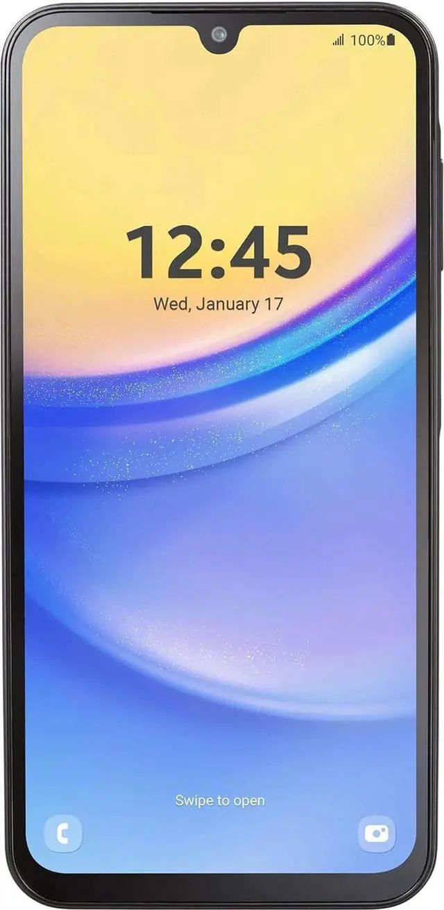 Main image of Samsung Galaxy A15 5G - TracFone 64GB 4GB RAM 6.5'' Black SM-A156V - A Grade