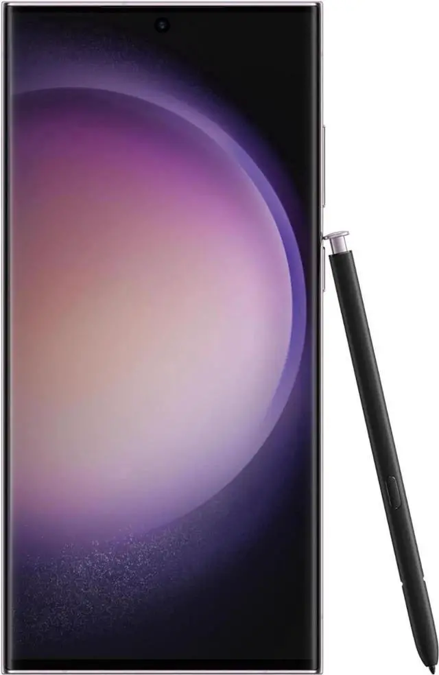 Alt view image 4 of 5 - Samsung Galaxy S23 Ultra 5G, S918U, Fully Unlocked, 256GB, Lavender -  Grade A+ Comes With Box