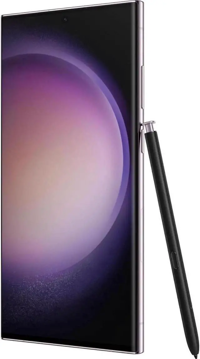 Alt view image 5 of 5 - Samsung Galaxy S23 Ultra 5G, S918U, Fully Unlocked, 256GB, Lavender -  Grade A+ Comes With Box